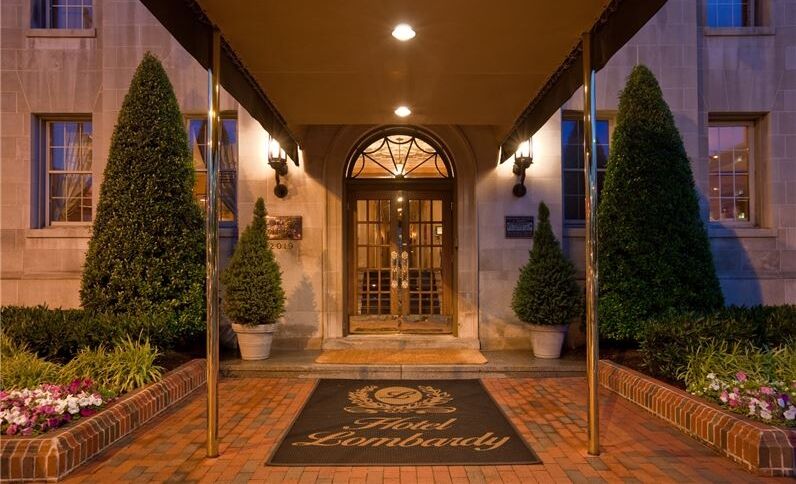 Hotel Lombardy Washington Exteriör bild